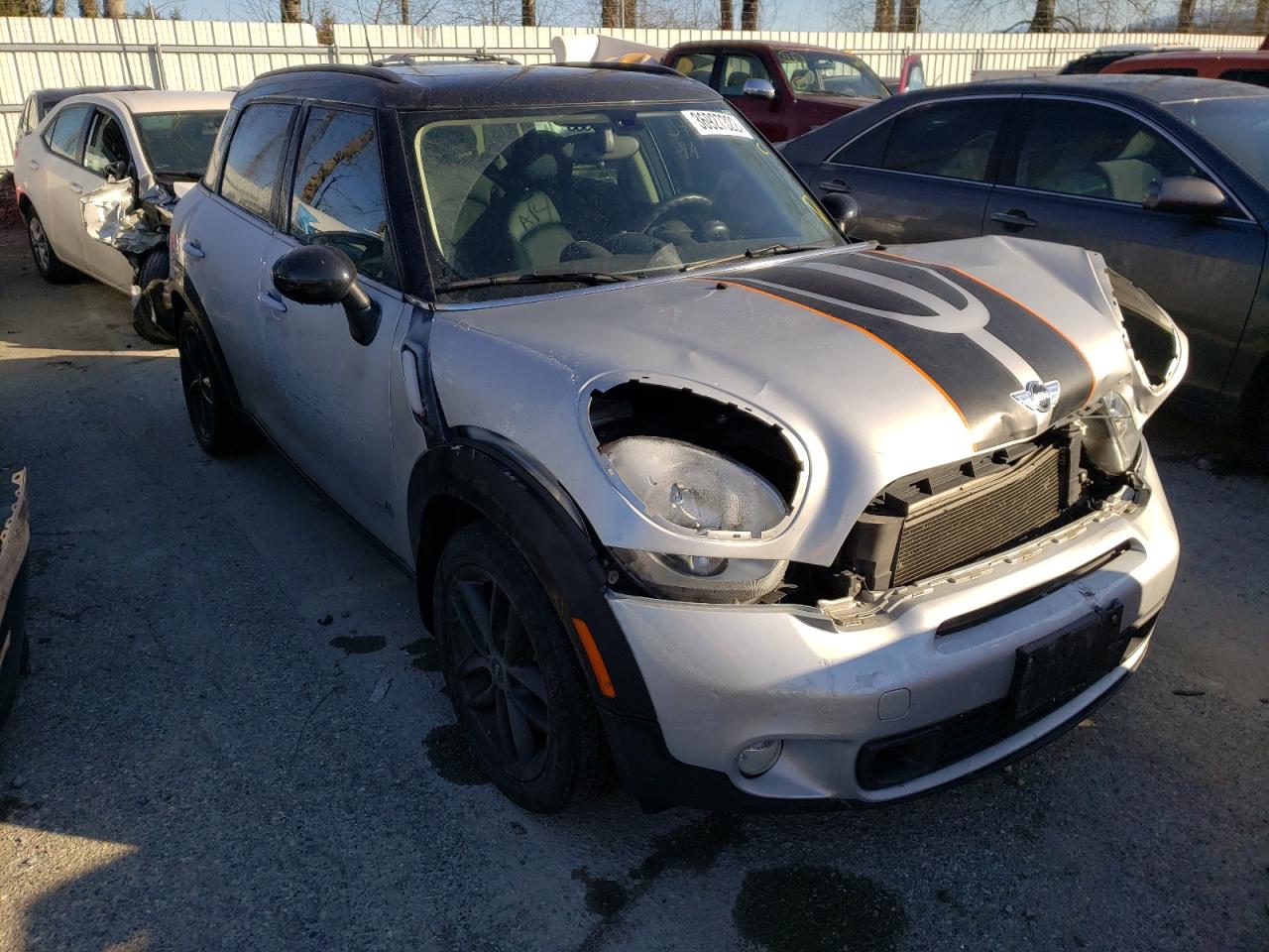MINI COOPER S C 2014 with VIN WMWZC5C55EWP40650 - Photo from auction