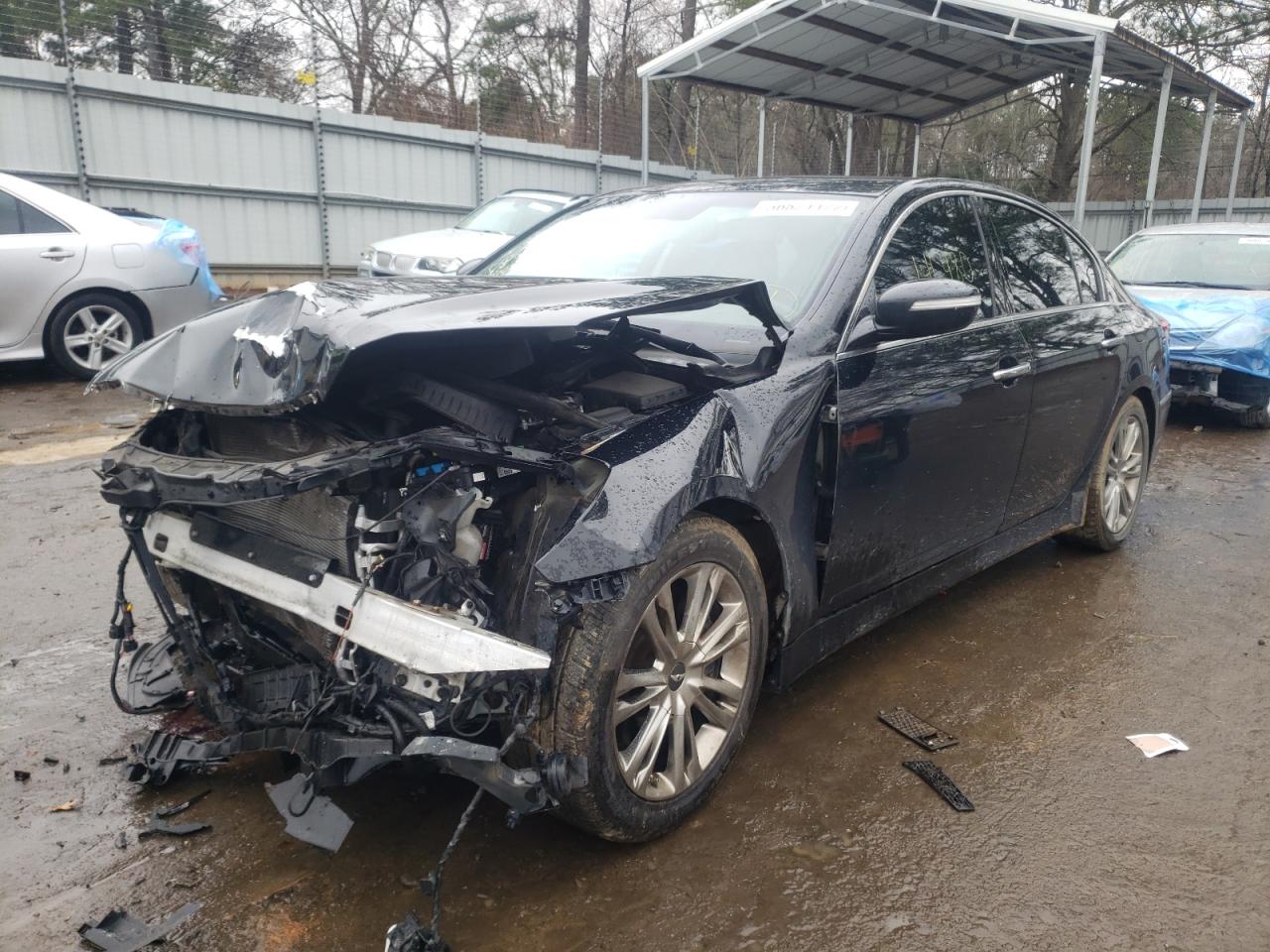 Photo 2 from auction – 2012 HYUNDAI GENESIS 3. with VIN KMHGC4DD7CU189166