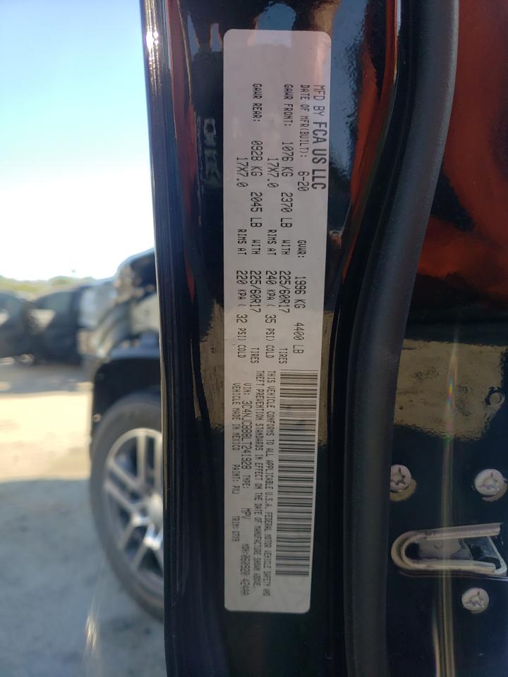 Photo 10 from auction – 2020 JEEP COMPASS LA with VIN 3C4NJCBB8LT241928