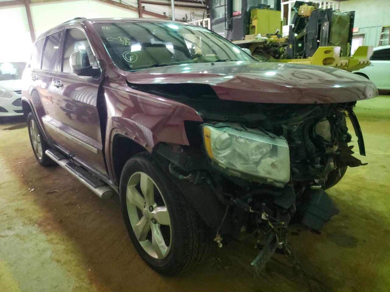 JEEP GRAND CHER 2013 with VIN 1C4RJECTXDC589277 - Photo from auction
