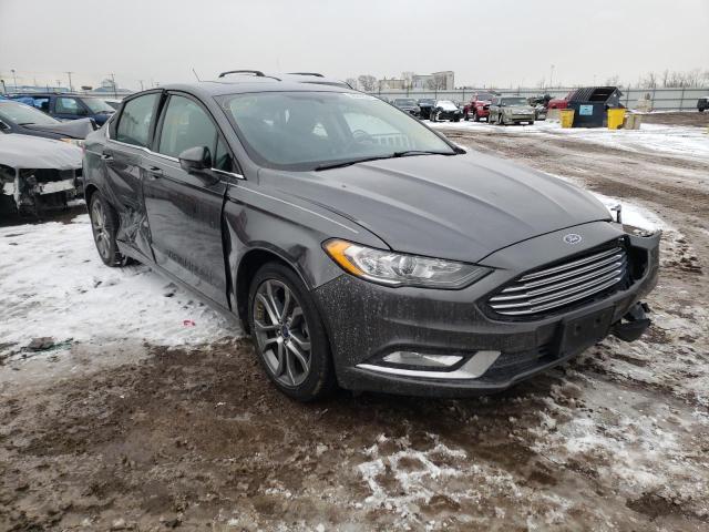 FORD FUSION SE 2017 with VIN 3FA6P0HD3HR298364 - Photo from auction