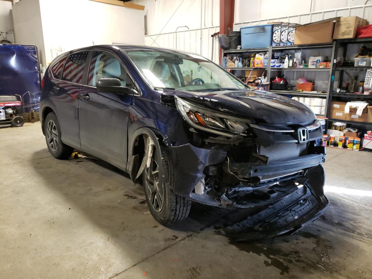 HONDA CR-V SE 2016 with VIN 2HKRM4H40GH626123 - Photo from auction