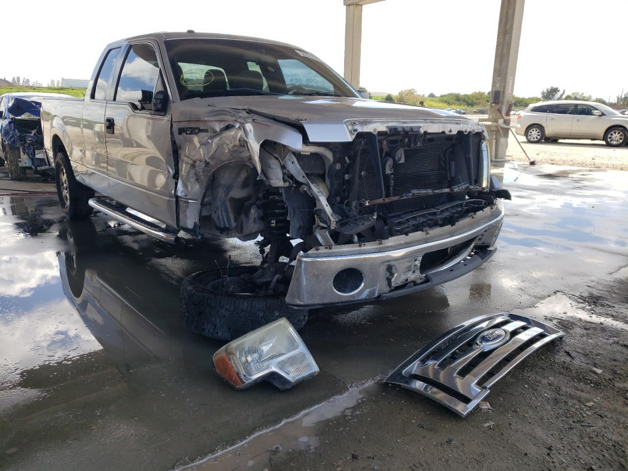 FORD F150 SUPER 2011 with VIN 1FTFX1CF1BFD36817 - Photo from auction