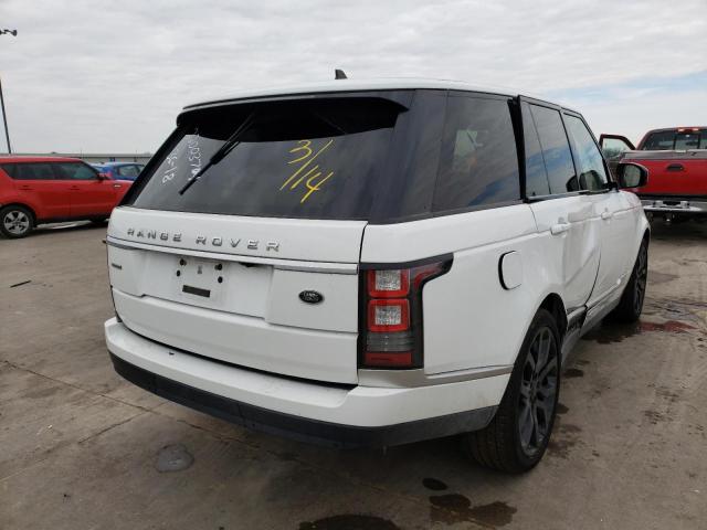 Photo 4 from auction – 2016 LAND ROVER RANGE ROVE with VIN SALGS2EF9GA267944