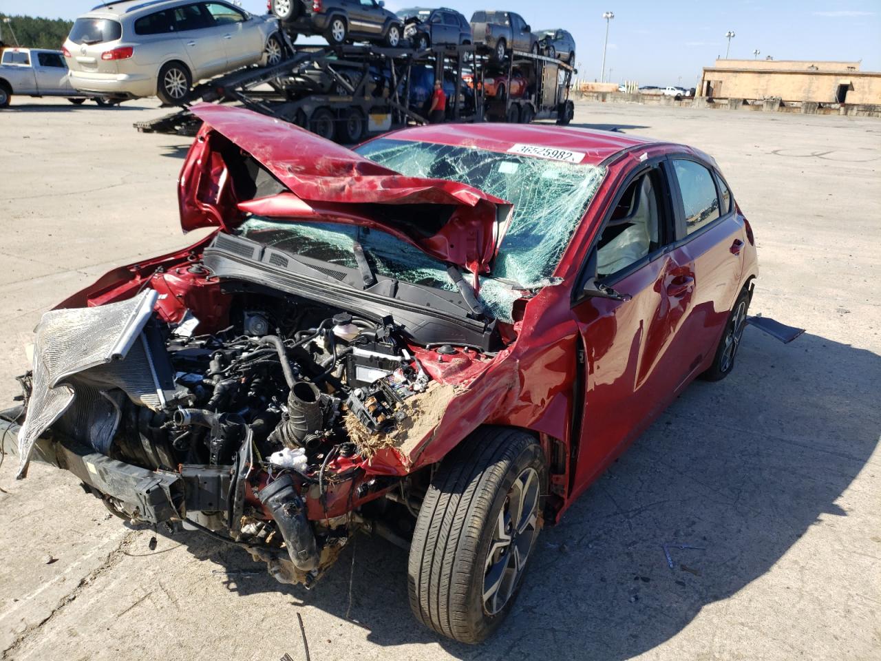 Photo 9 from auction – 2021 KIA FORTE FE with VIN 3KPF24AD5ME329349