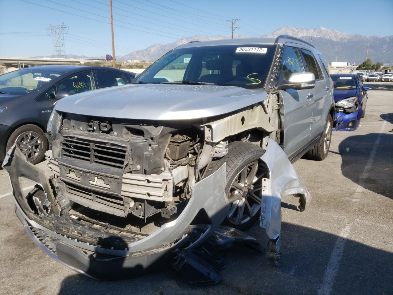 Photo 2 from auction – 2016 FORD EXPLORER L with VIN 1FM5K7F81GGA77026