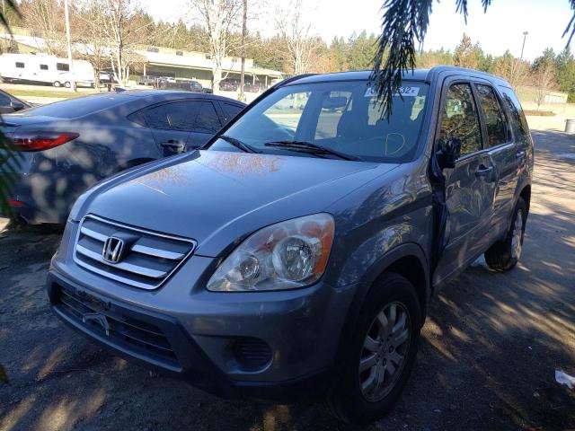 Photo 2 from auction – 2005 HONDA CR-V SE with VIN JHLRD78955C052286