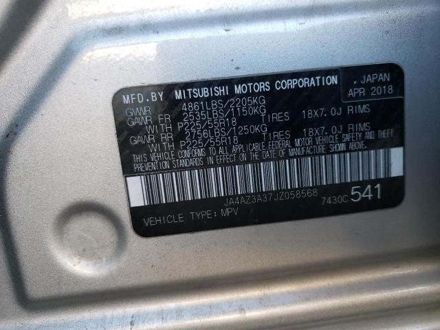 Photo 10 from auction – 2018 MITSUBISHI OUTLANDER with VIN JA4AZ3A37JZ058568