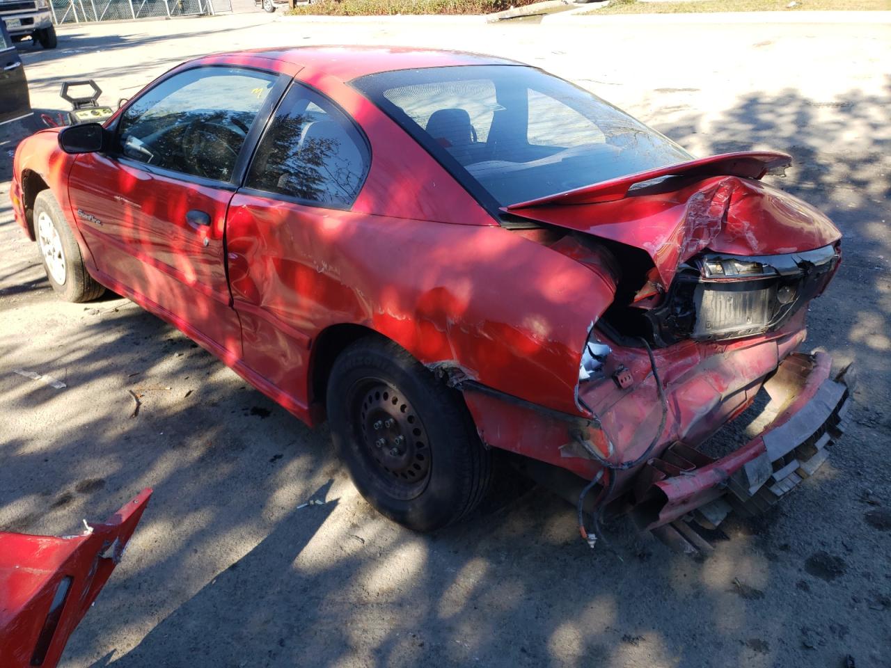 Photo 3 from auction – 2002 PONTIAC SUNFIRE SE with VIN 1G2JB124X27100450