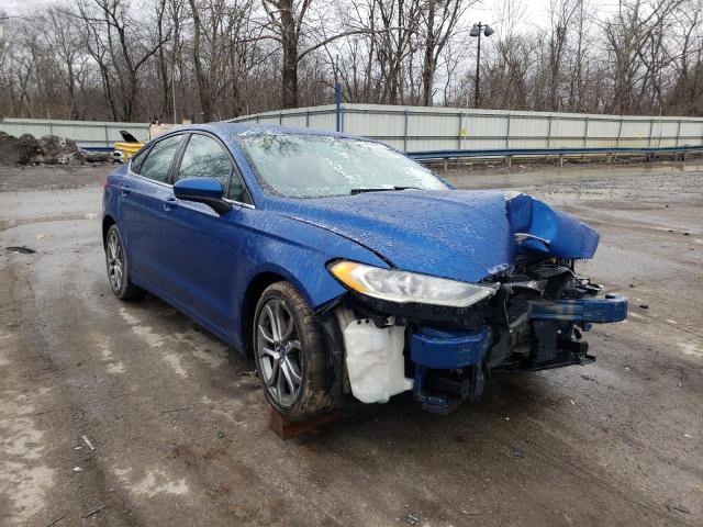 FORD FUSION SE 2017 with VIN 3FA6P0HD0HR317212 - Photo from auction