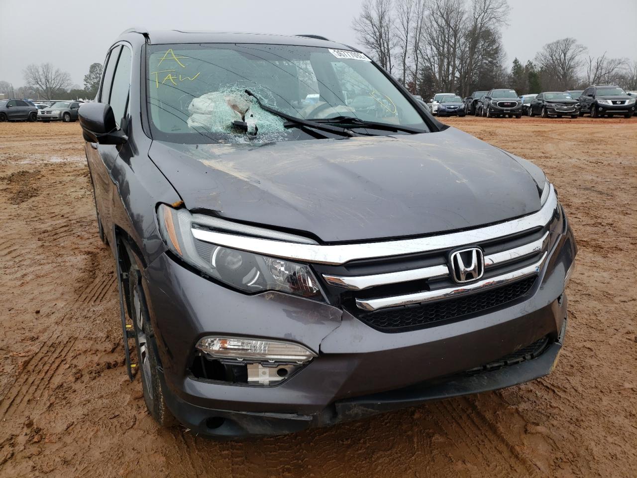 Photo 9 from auction – 2017 HONDA PILOT EXL with VIN 5FNYF6H57HB081533