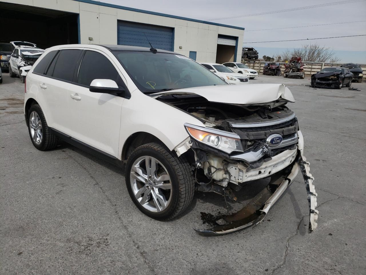 FORD EDGE SEL 2013 with VIN 2FMDK3JC1DBB75119 - Photo from auction