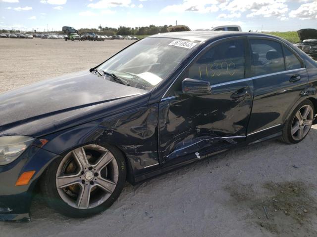 Photo 9 from auction – 2011 MERCEDES-BENZ C 300 4MAT with VIN WDDGF8BB7BR158317