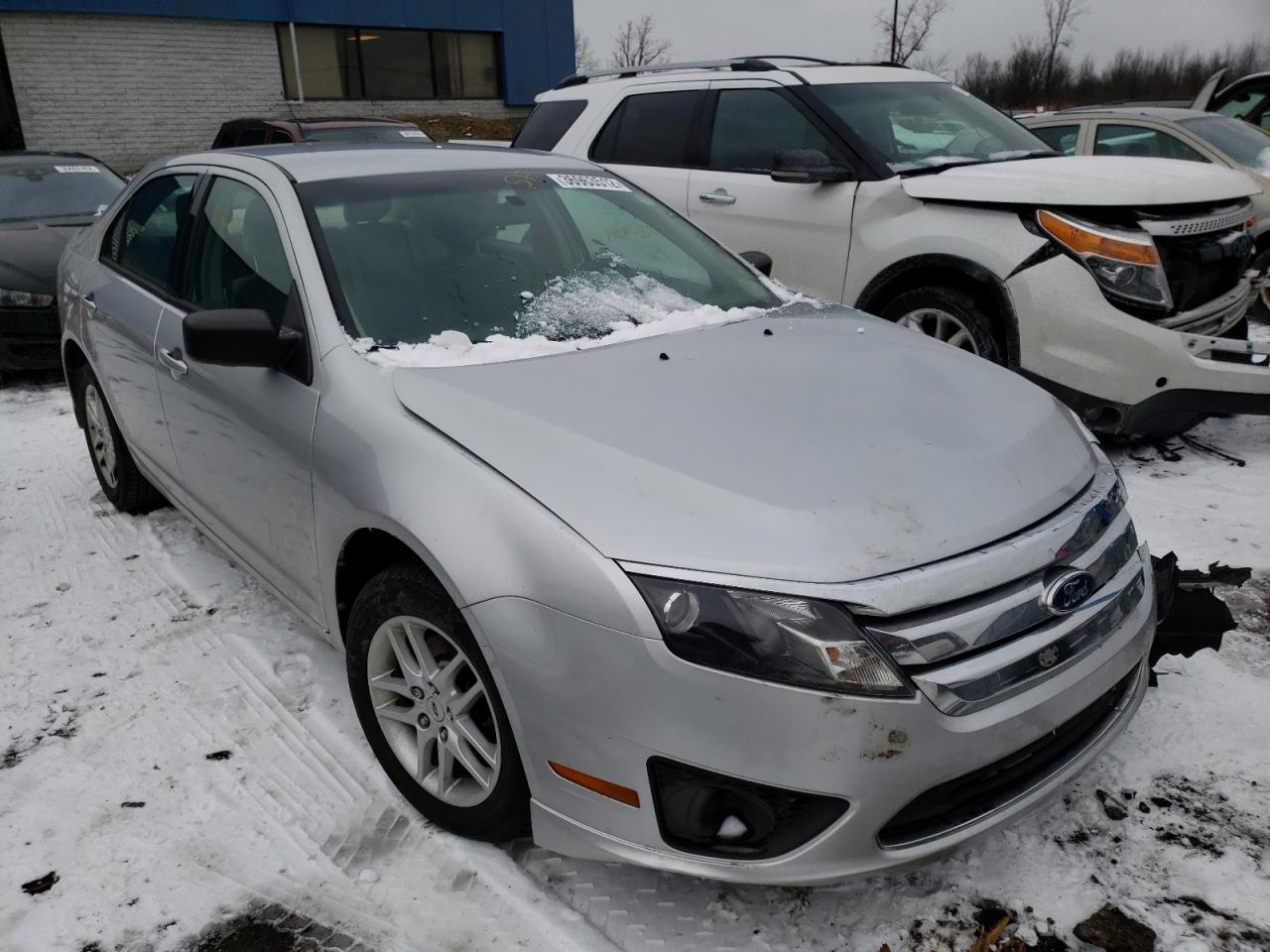 FORD FUSION S 2011 with VIN 3FAHP0GA2BR210069 - Photo from auction
