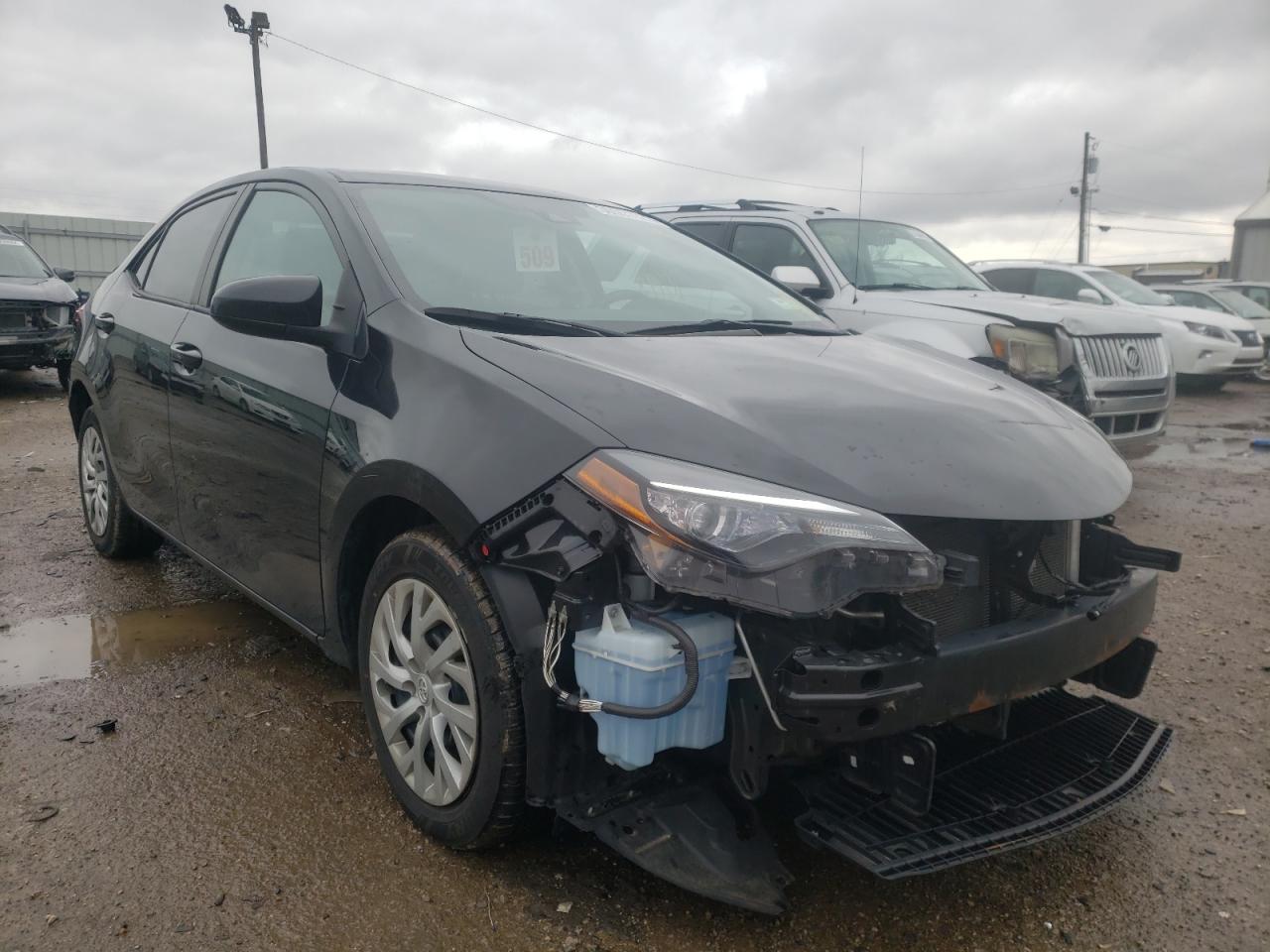 TOYOTA COROLLA L 2017 with VIN 2T1BURHEXHC837468 - Photo from auction