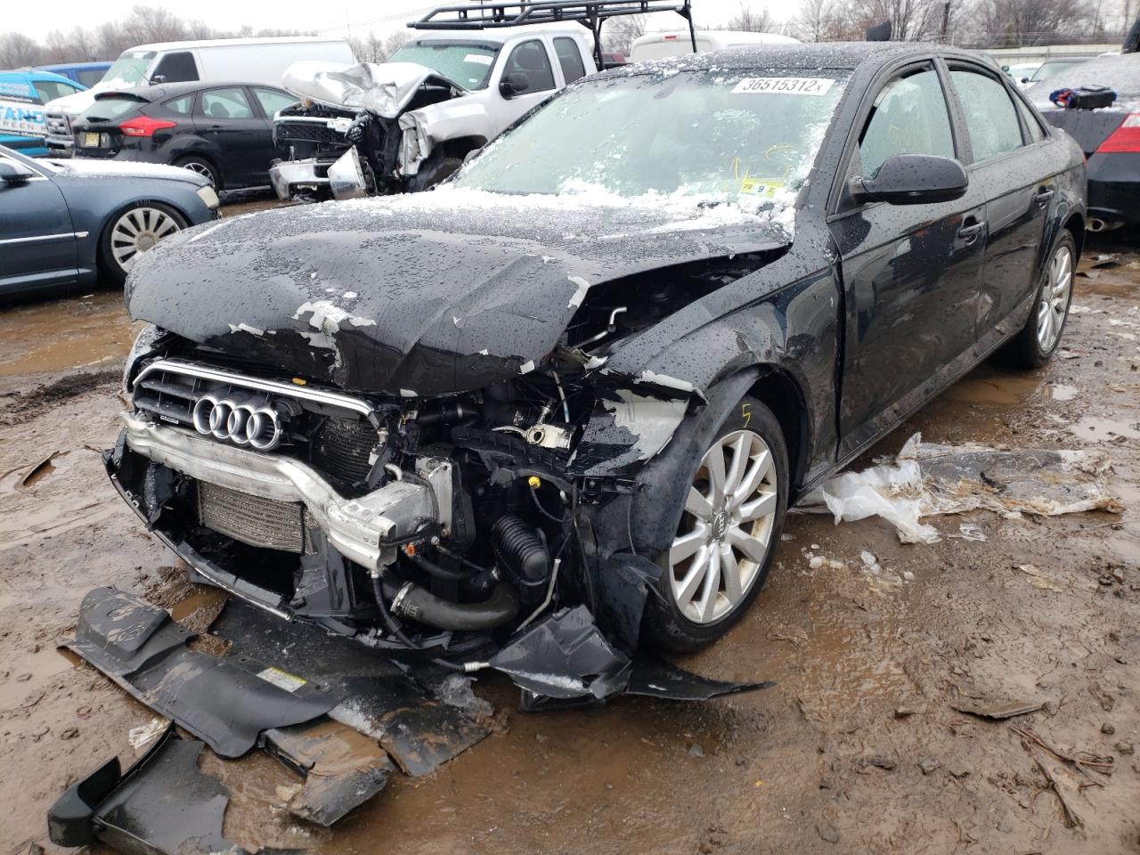 Zdjęcie 2 z aukcji – 2014 AUDI A4 PREMIUM z VIN WAUBFAFL7EN030196
