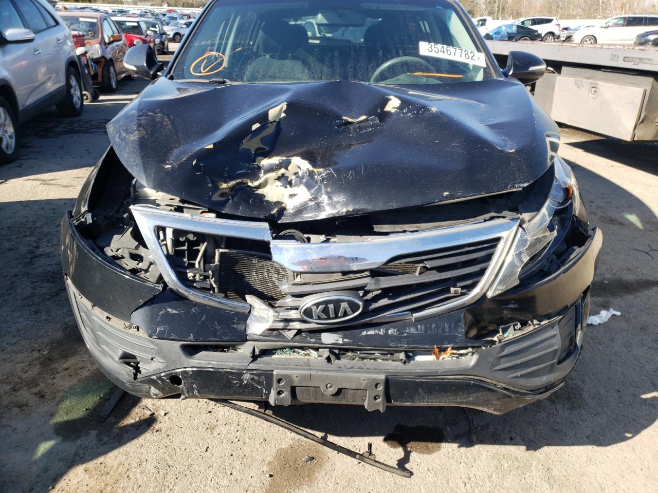 Photo 9 from auction – 2012 KIA SPORTAGE L with VIN KNDPBCA21C7217563