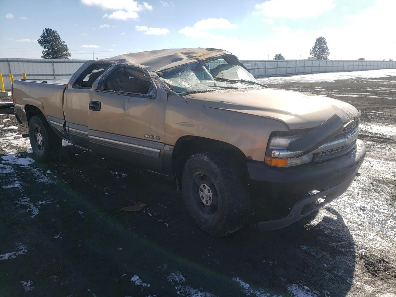 CHEVROLET SILVERADO 2000 with VIN 1GCEK19T4YZ221787 - Photo from auction