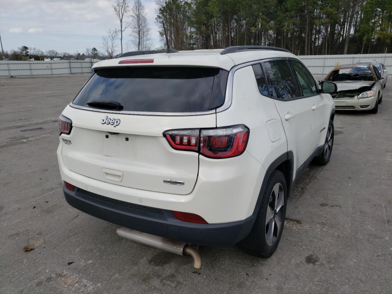 Photo 4 from auction – 2017 JEEP COMPASS LA with VIN 3C4NJCBB7HT642944