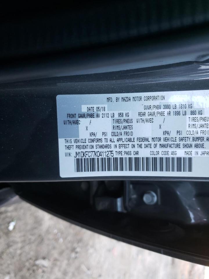 Photo 10 from auction – 2019 MAZDA CX-3 TOURI with VIN JM1DKFC77K0411275
