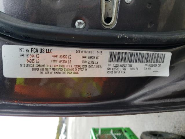 Photo 10 from auction – 2015 DODGE DART SXT with VIN 1C3CDFBB9FD311239