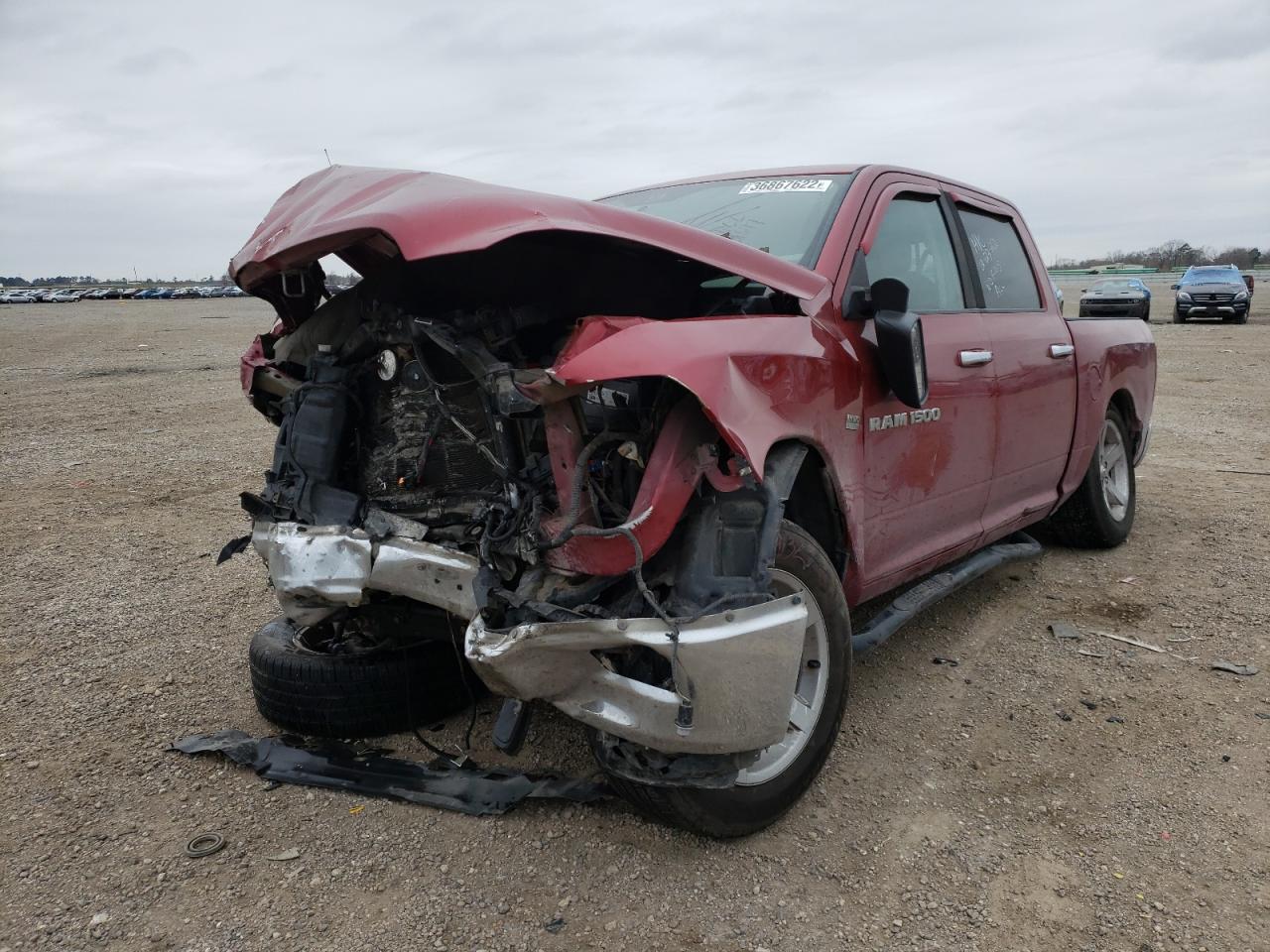 Photo 2 from auction – 2011 DODGE RAM 1500 with VIN 1D7RB1CT2BS634677