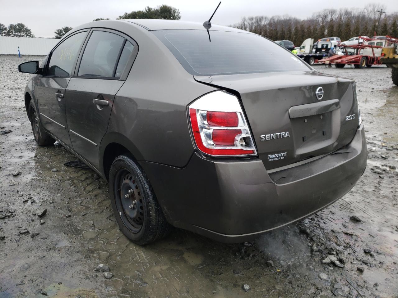 Photo 3 from auction – 2007 NISSAN SENTRA 2.0 with VIN 3N1AB61E67L663018