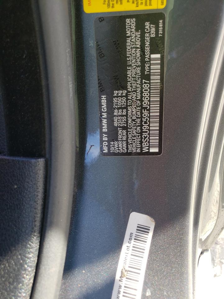 Photo 10 from auction – 2015 BMW M4 with VIN WBS3U9C59FJ968087