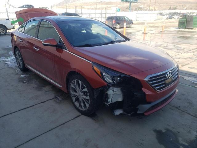 HYUNDAI SONATA SPO 2015 with VIN 5NPE34AB0FH141554 - Photo from auction