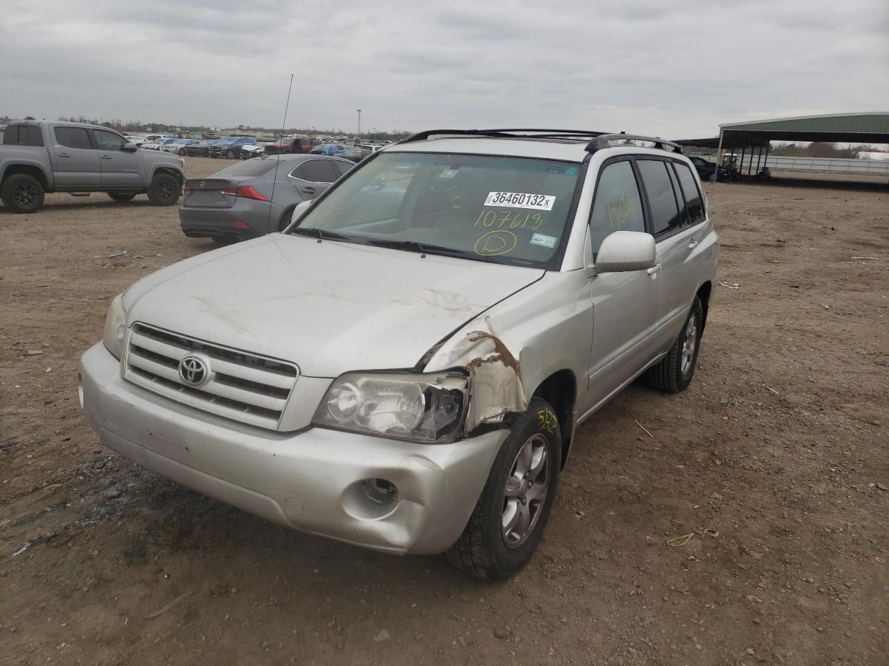 Photo 2 from auction – 2006 TOYOTA HIGHLANDER with VIN JTEDP21A060107618