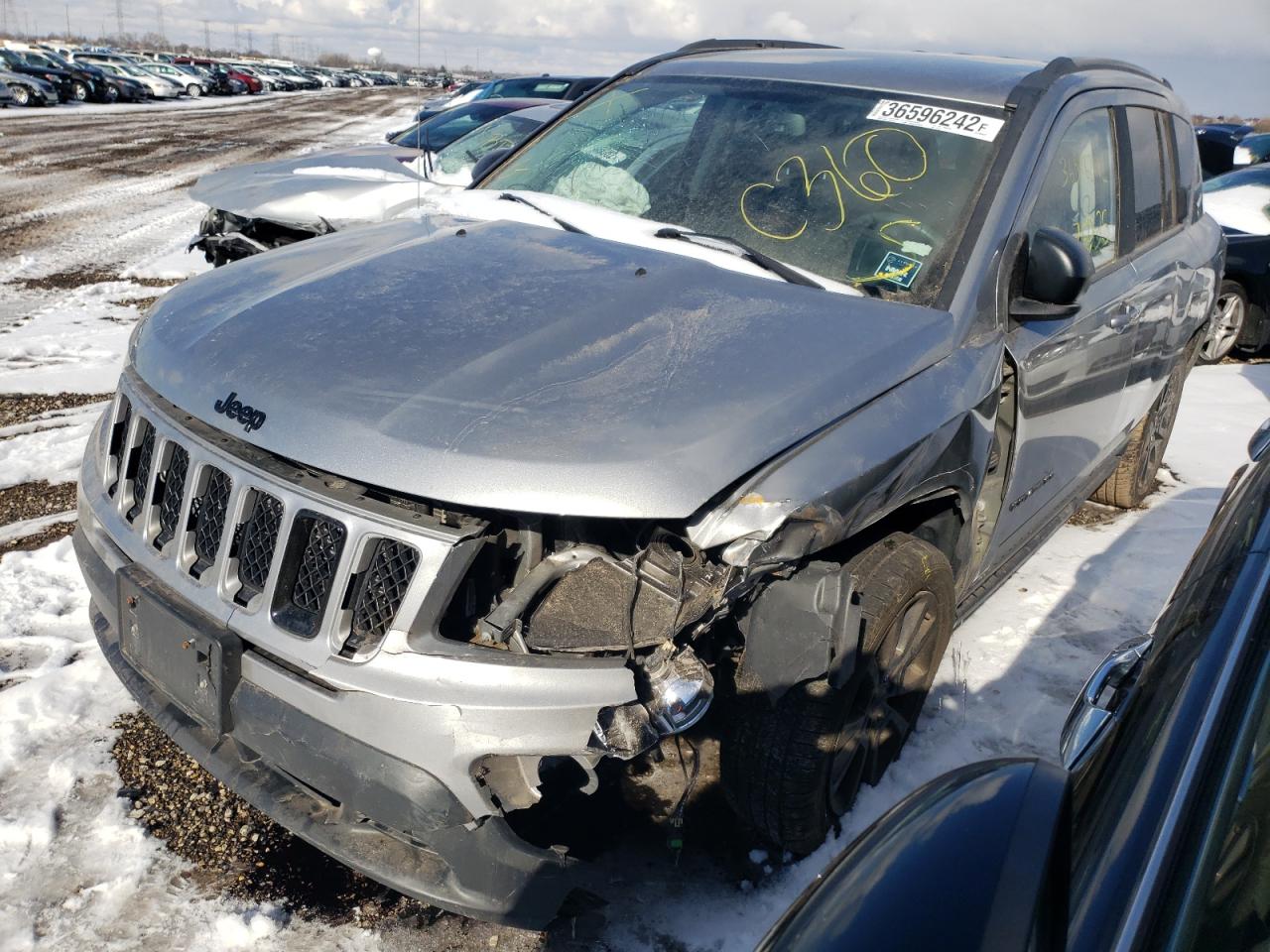 Photo 2 from auction – 2015 JEEP COMPASS SP with VIN 1C4NJCBAXFD373252