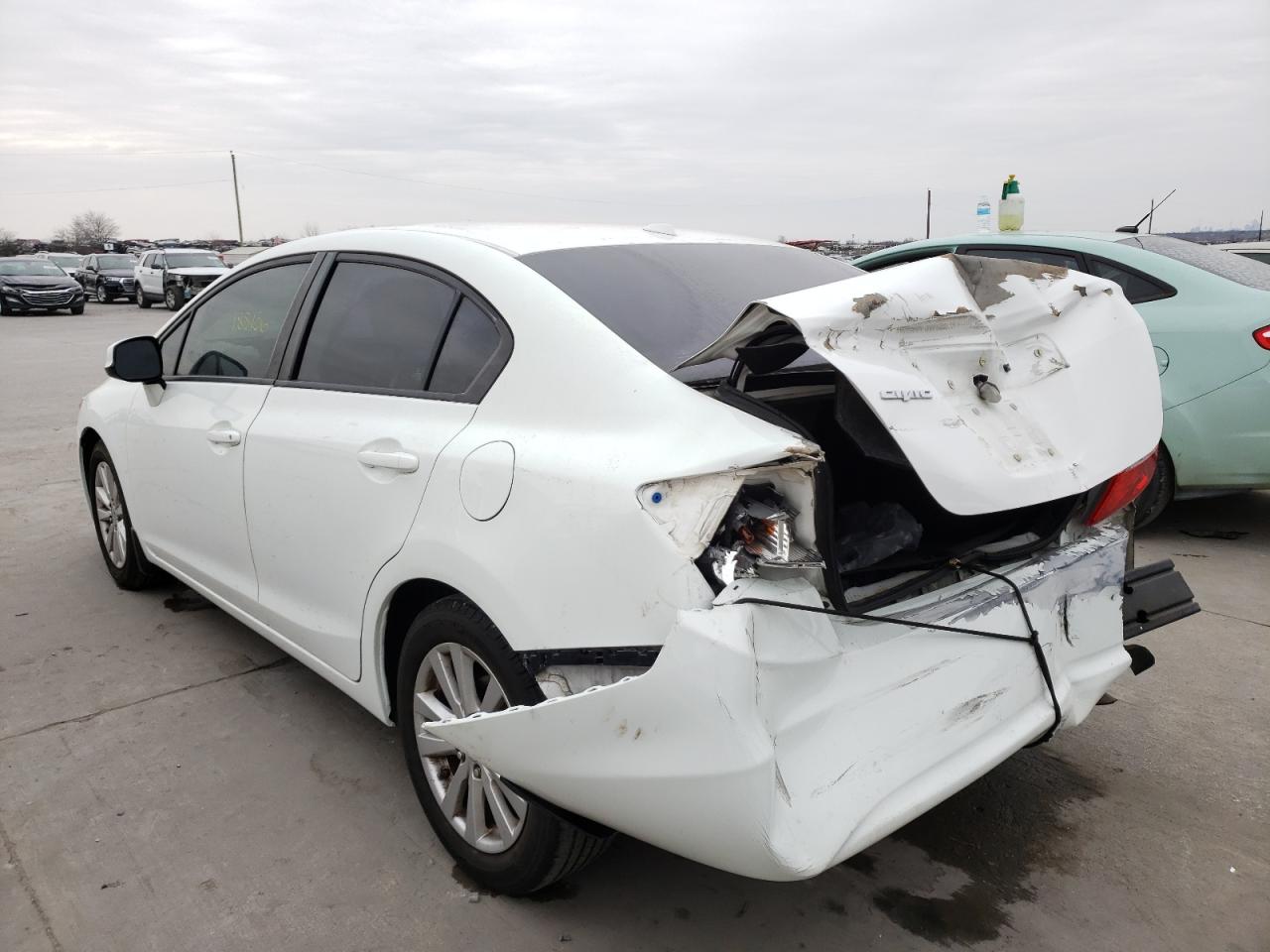Photo 3 from auction – 2012 HONDA CIVIC EXL with VIN 19XFB2F90CE312174