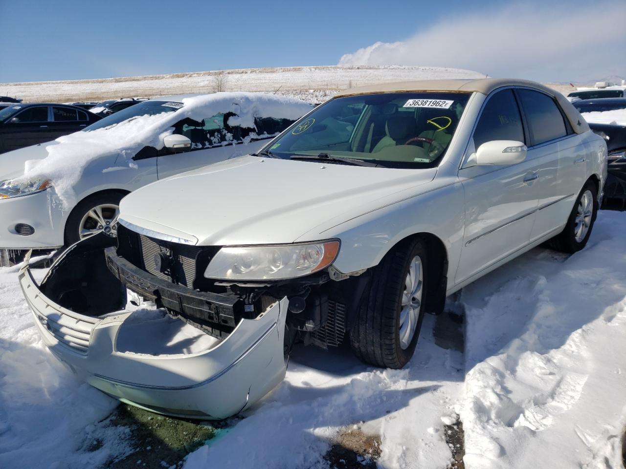 Photo 2 from auction – 2007 HYUNDAI AZERA SE with VIN KMHFC46F87A157909