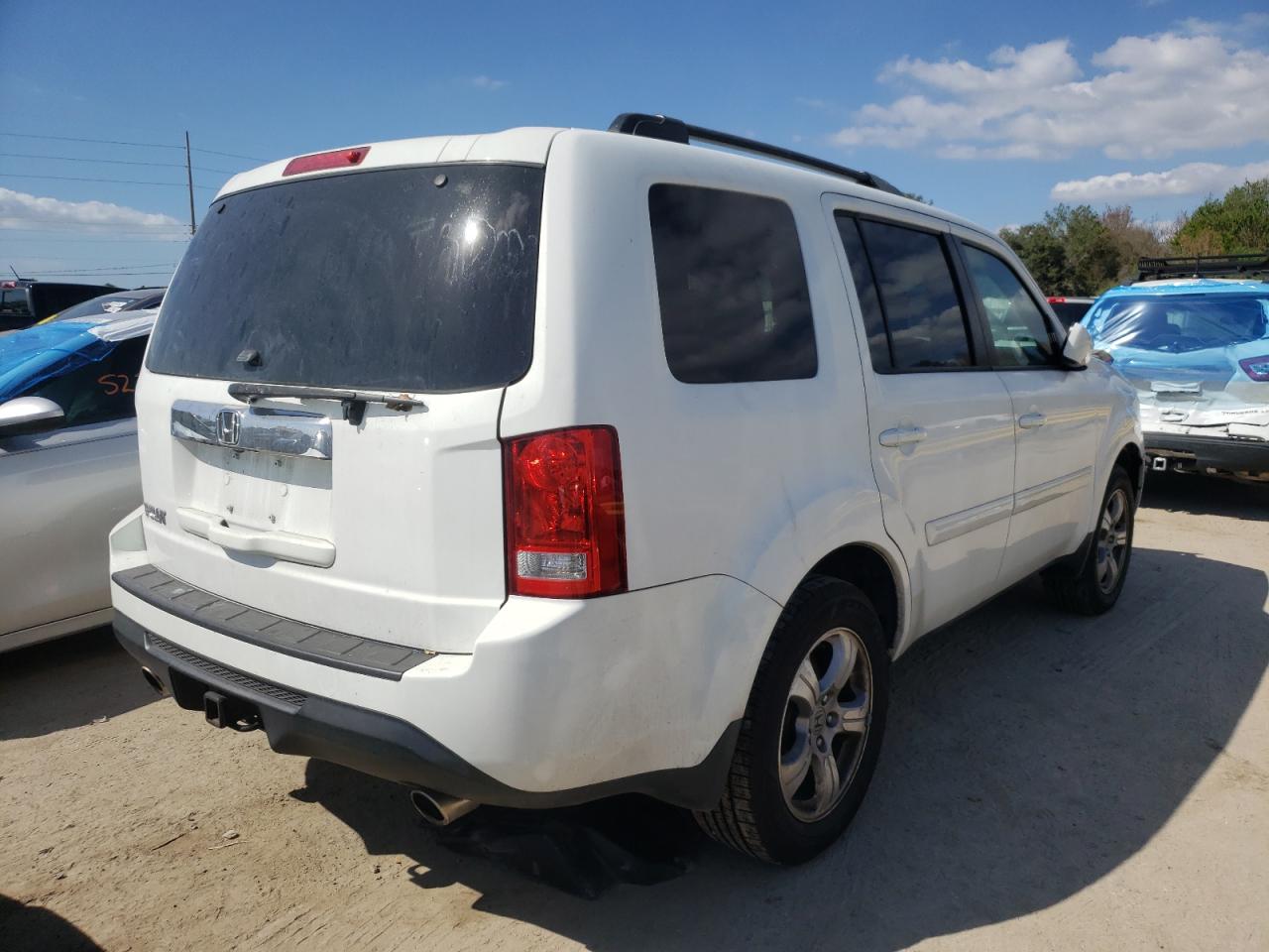 Photo 4 from auction – 2014 HONDA PILOT EXL with VIN 5FNYF3H50EB007543