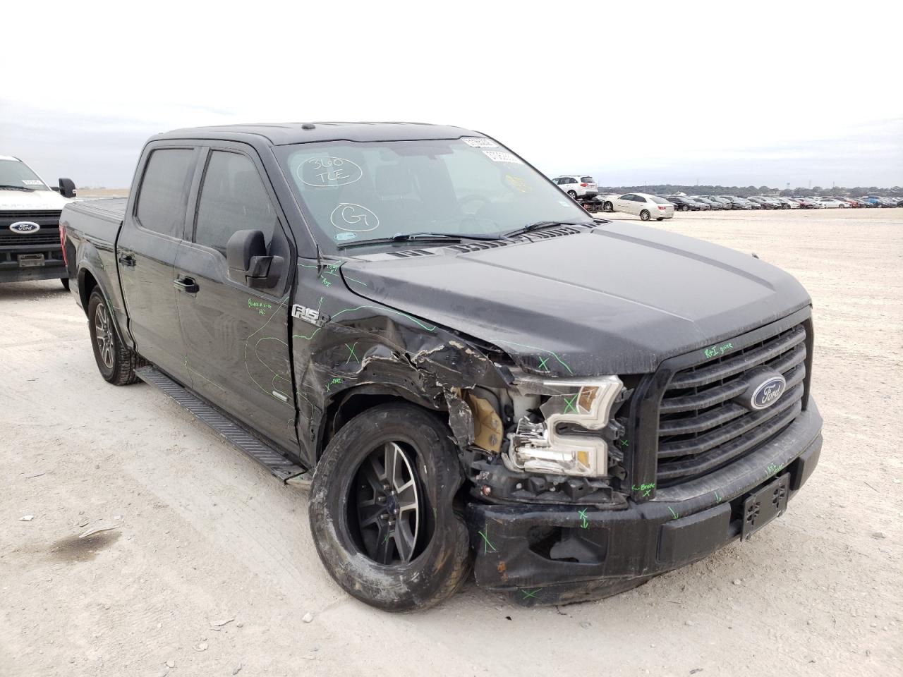 Photo 1 from auction – 2016 FORD F150 SUPER with VIN 1FTEW1CG6GKF80419