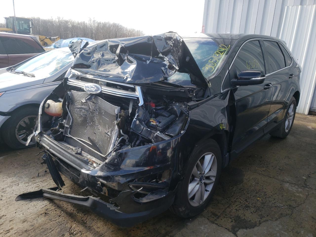 Photo 2 from auction – 2015 FORD EDGE SEL with VIN 2FMTK4J99FBB70159