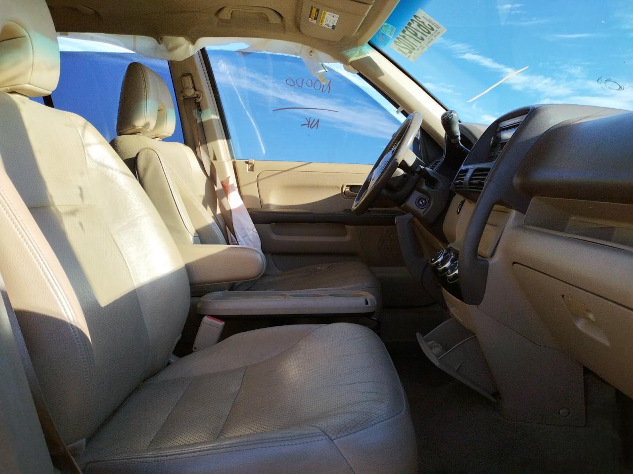 Photo 5 from auction – 2005 HONDA CR-V SE with VIN JHLRD789X5C049397