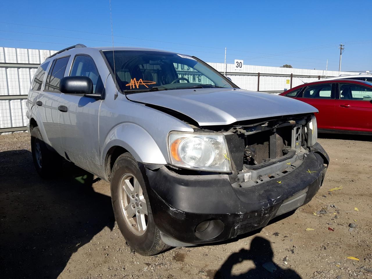 DODGE DURANGO SL 2007 with VIN 1D8HD48P27F544105 - Photo from auction