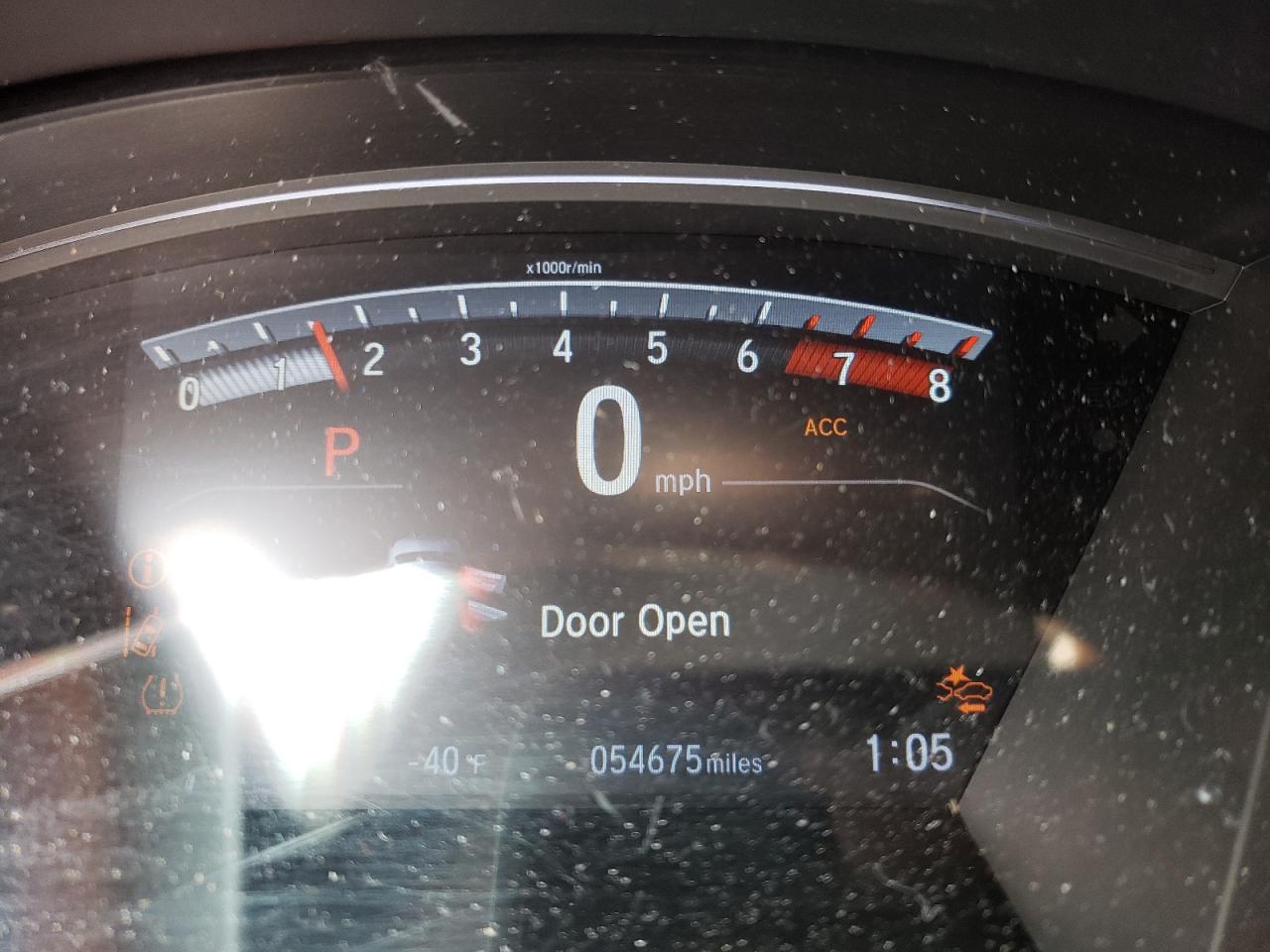 Photo 8 from auction – 2018 HONDA CR-V EX with VIN 7FARW1H5XJE034983
