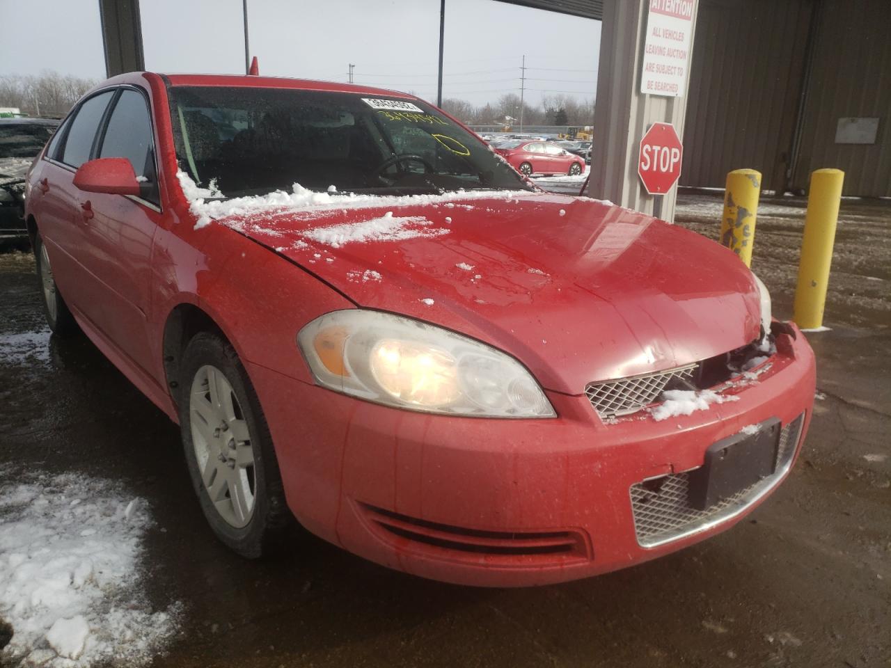 CHEVROLET IMPALA LT 2013 with VIN 2G1WG5E34D1116486 - Photo from auction