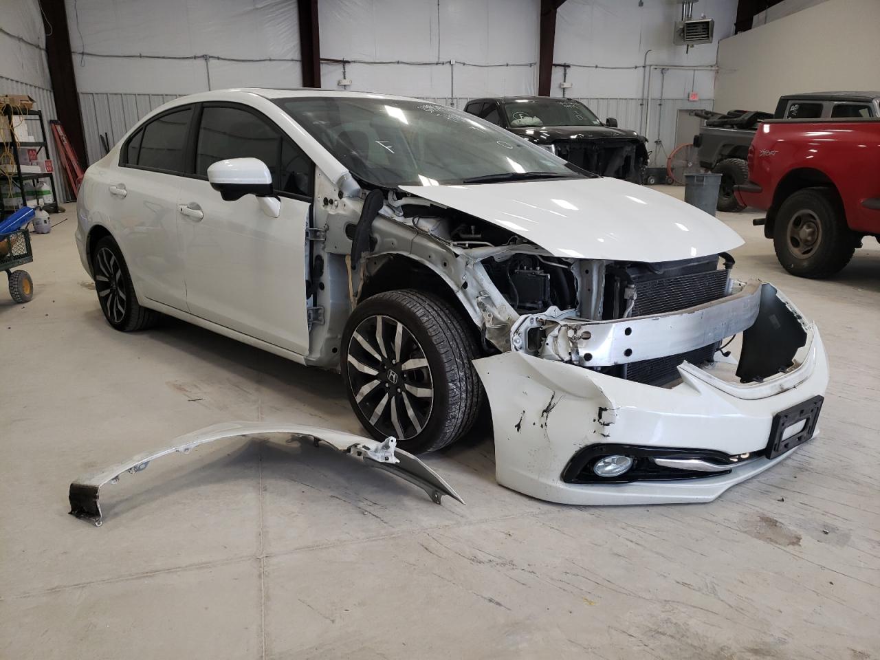 HONDA CIVIC EXL 2015 with VIN 19XFB2F90FE063539 - Photo from auction