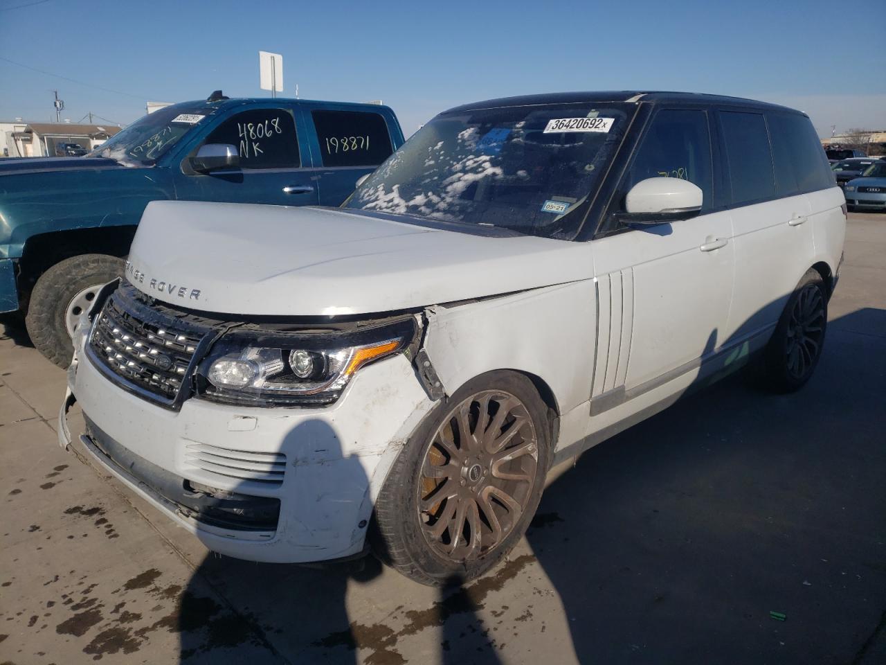 Photo 2 from auction – 2015 LAND ROVER RANGE ROVE with VIN SALGS2TF3FA242345