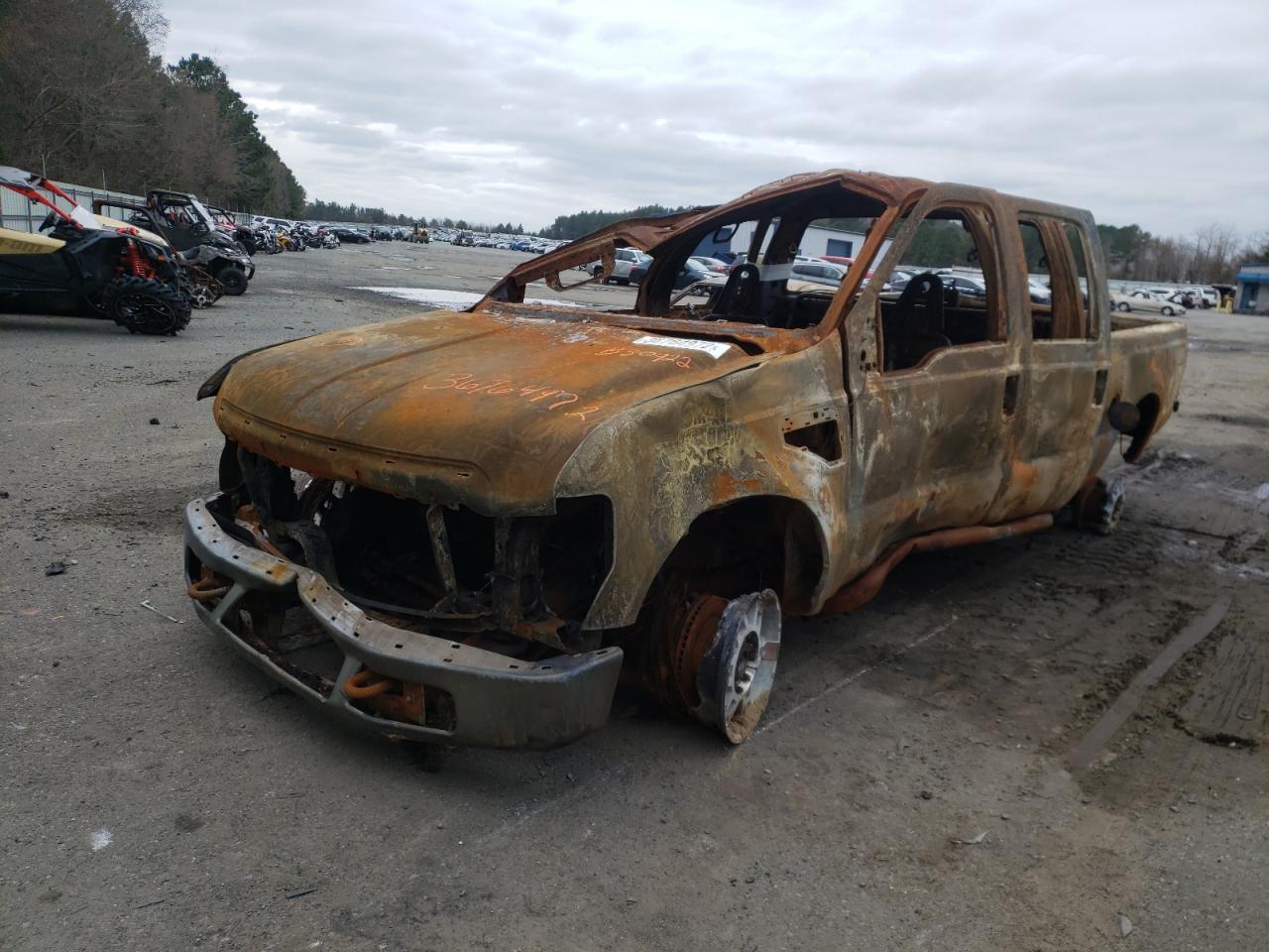 Photo 2 from auction – 2010 FORD F250 SUPER with VIN 1FTSW2B53AEB30922