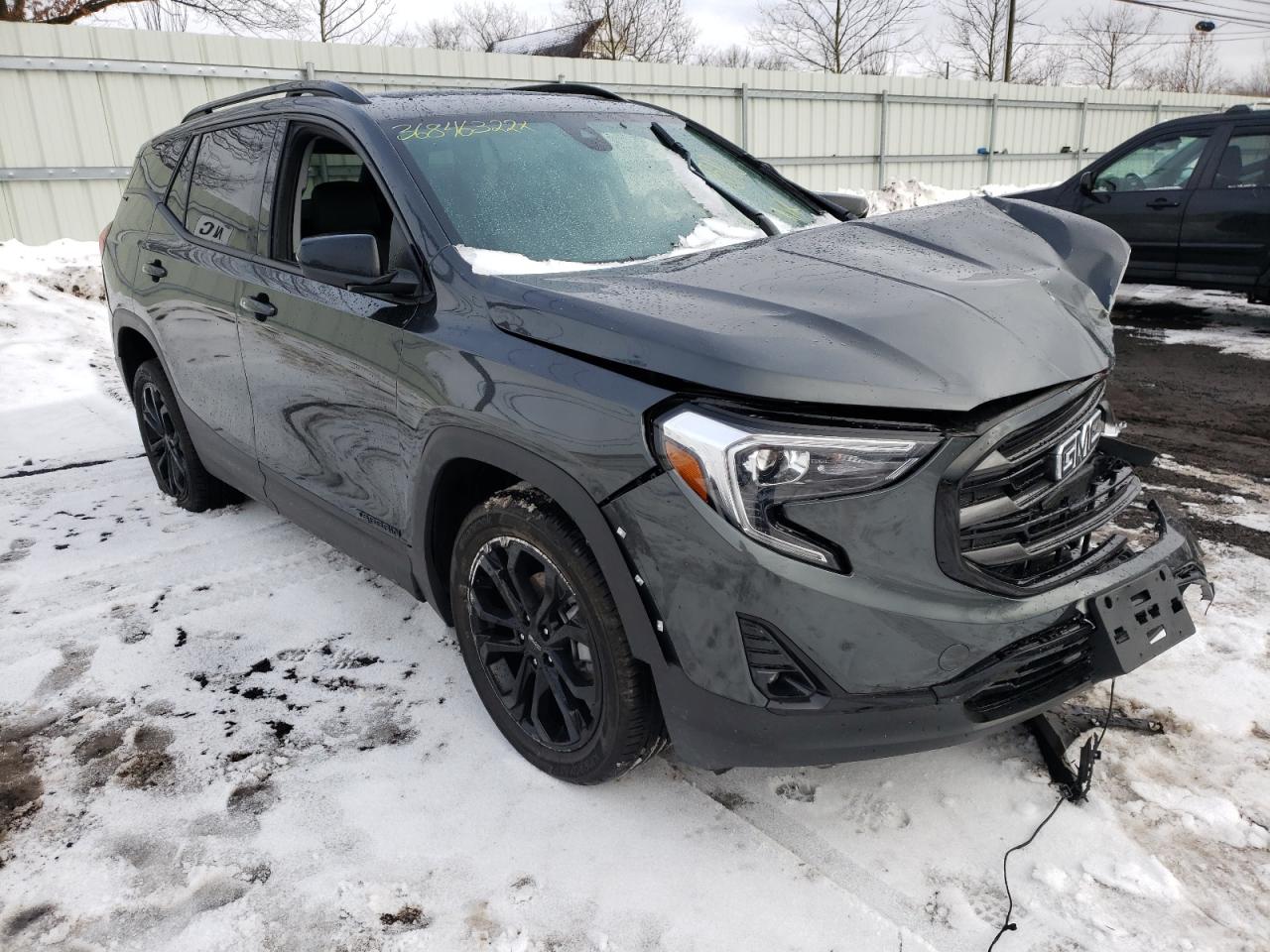 Photo 1 from auction – 2021 GMC TERRAIN SL with VIN 3GKALVEV1ML348335