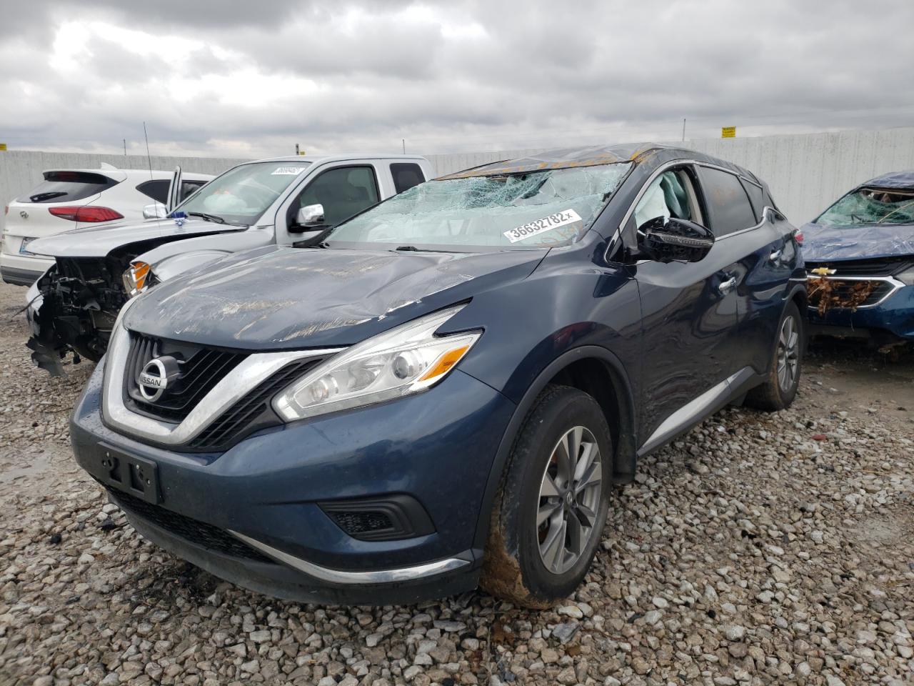 Photo 2 from auction – 2016 NISSAN MURANO S with VIN 5N1AZ2MH8GN130736