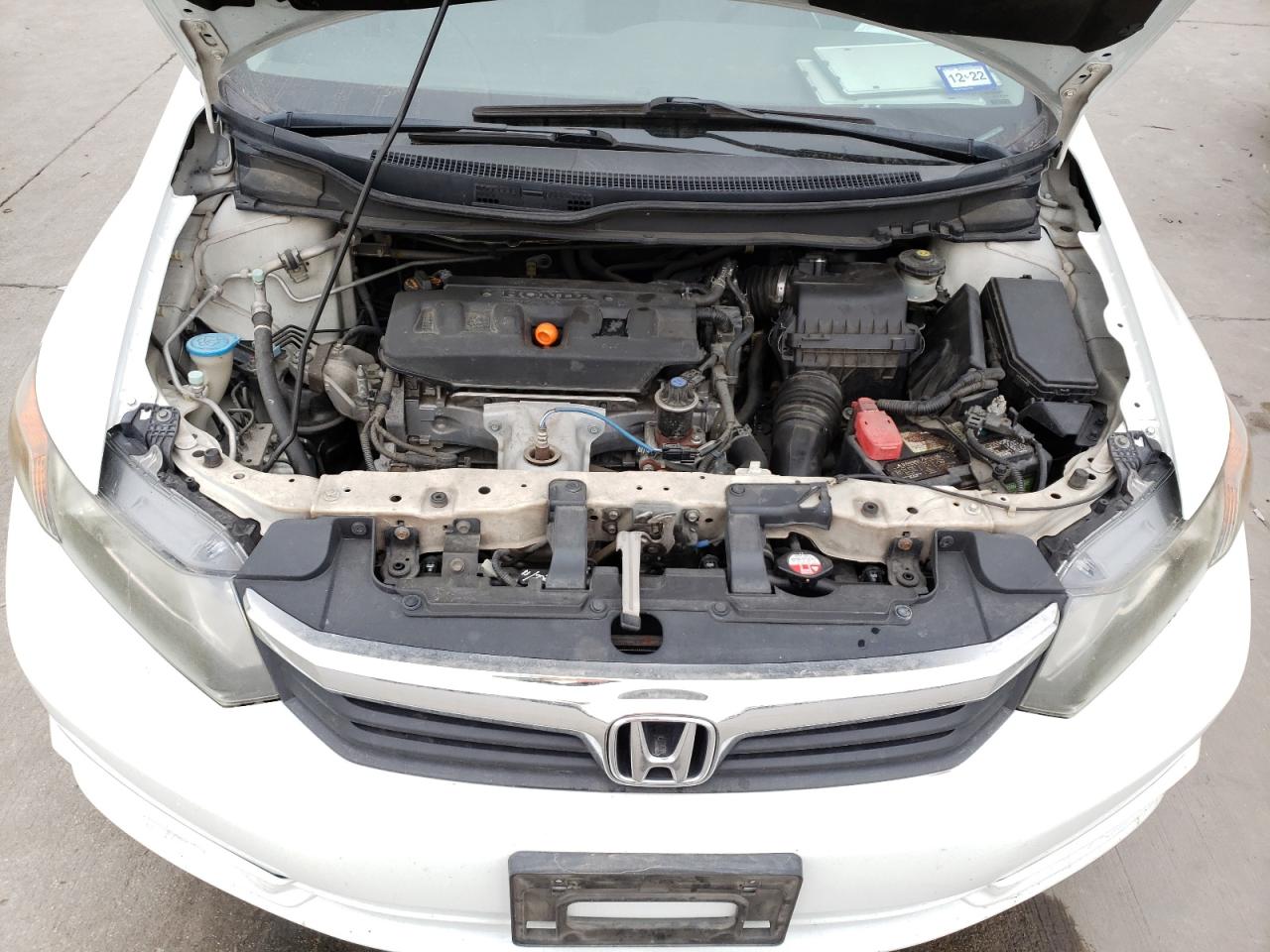 Photo 7 from auction – 2012 HONDA CIVIC EXL with VIN 19XFB2F90CE312174