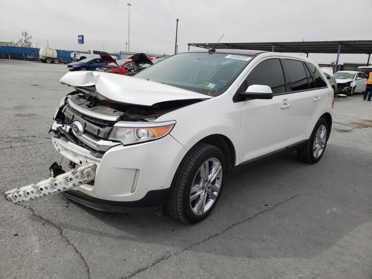 Photo 2 from auction – 2013 FORD EDGE SEL with VIN 2FMDK3JC1DBB75119