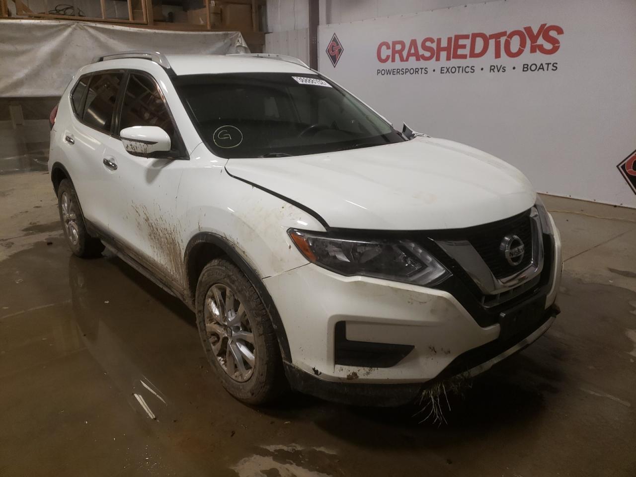 NISSAN ROGUE S 2017 with VIN KNMAT2MT8HP509851 - Photo from auction