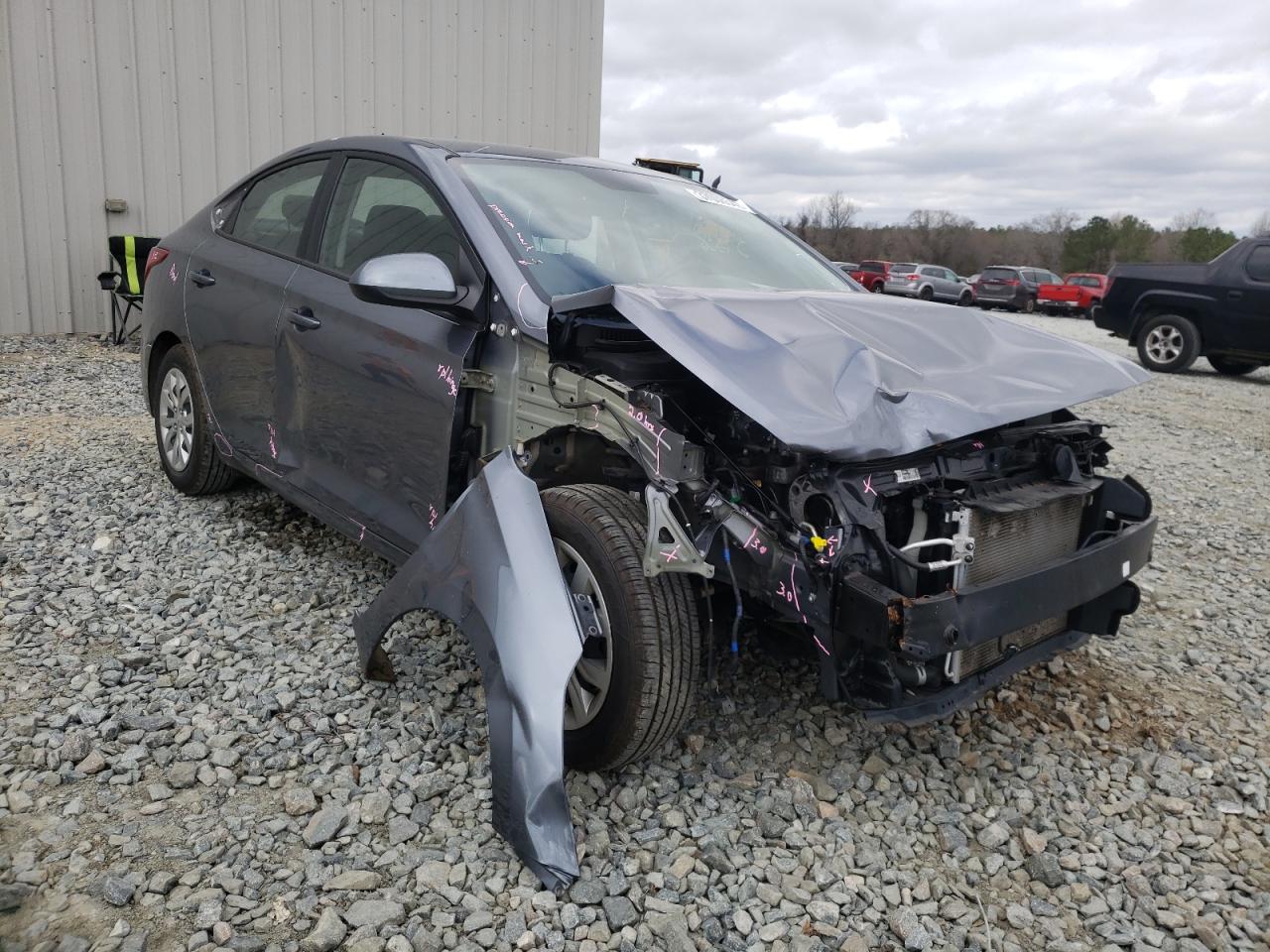 Photo 1 from auction – 2020 HYUNDAI ACCENT SE with VIN 3KPC24A66LE107602