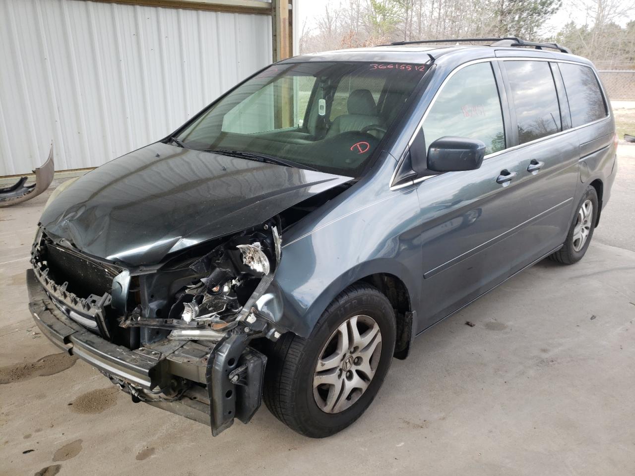 Photo 2 from auction – 2006 HONDA ODYSSEY EX with VIN 5FNRL38756B430537